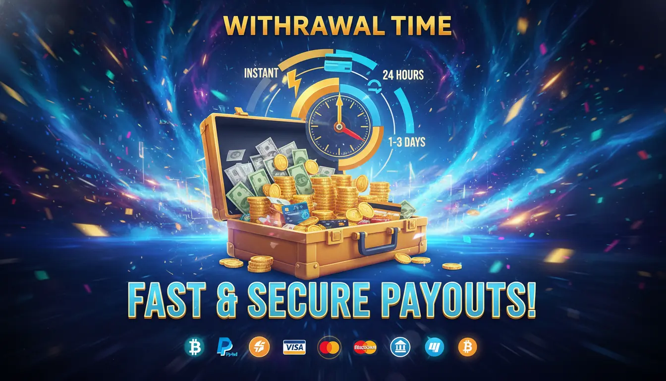 Betfair casino payout time